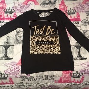 Children’s place just be yourself long sleeve